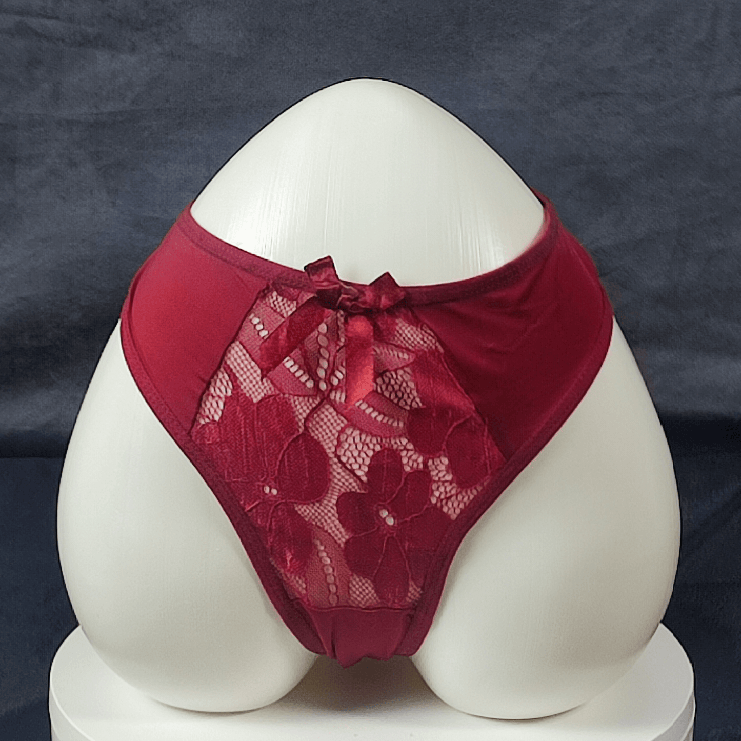 CharmLuxe Panties | Color: Maroon | Size: Large |