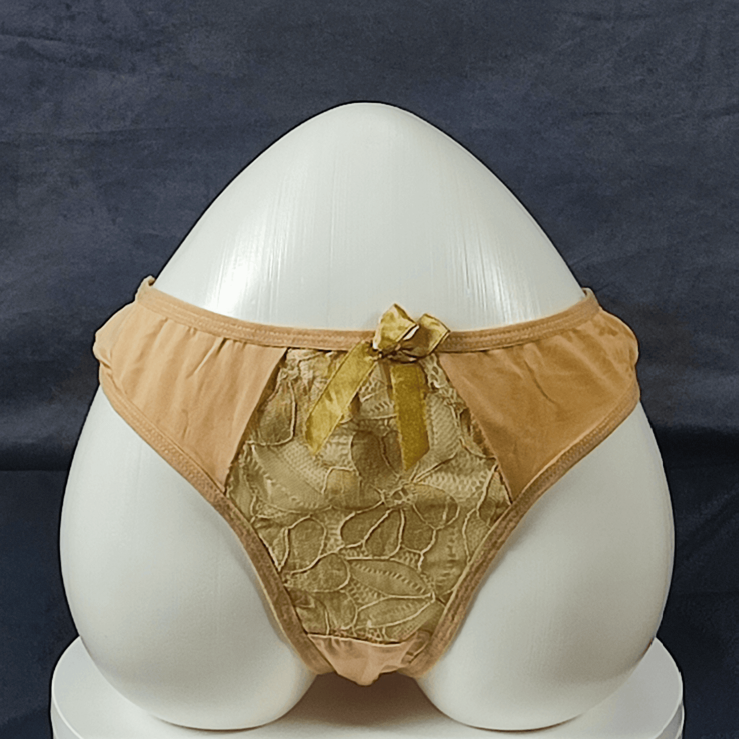 CharmLuxe Panties | Color: Golden Beige | Size: Large |