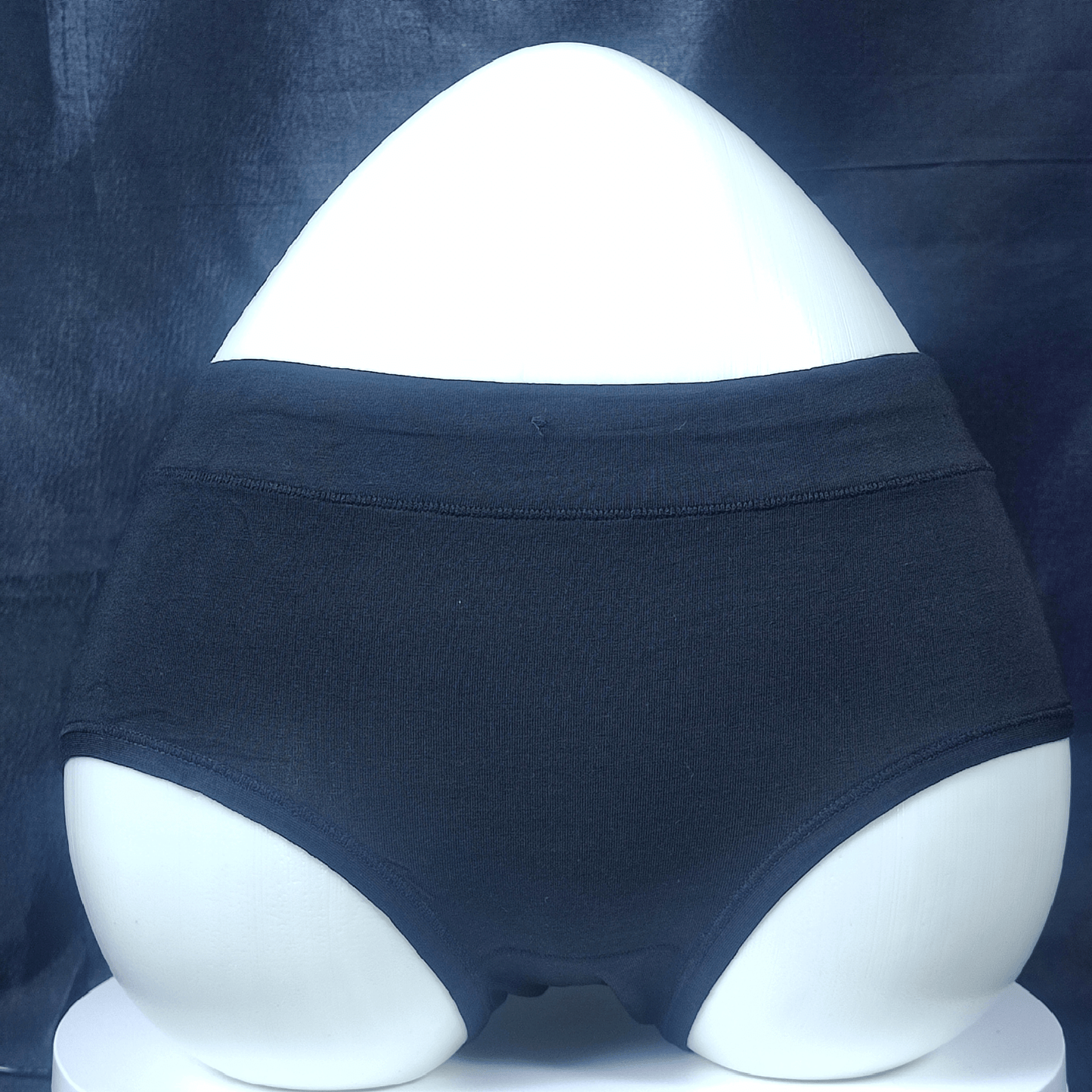 Comfy Period Panties | Color: Black | Size: L | Fabric: Cotton