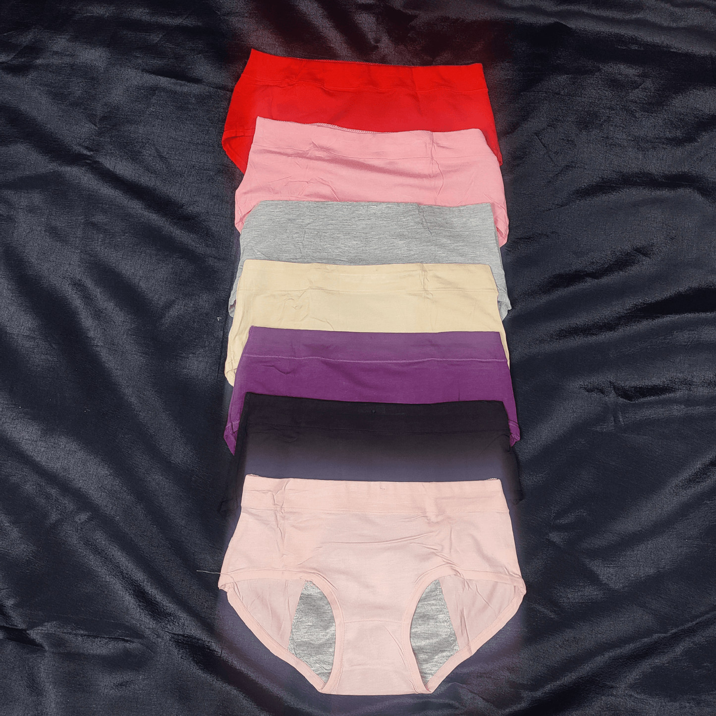 Comfy Period Panties | Color: Red | Size: L | Fabric: Cotton
