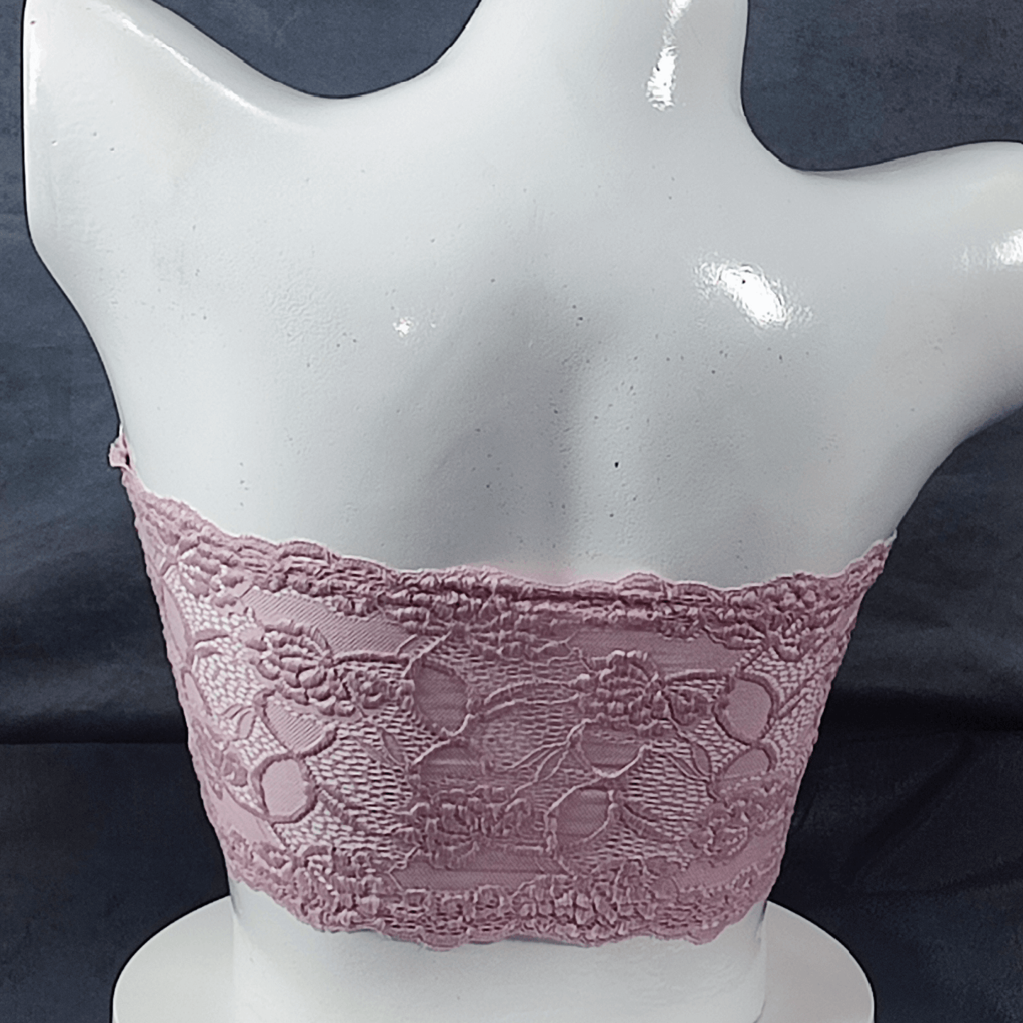 Ethereal Bloom Strapless Bra | Color: Black | Size: S/M | Bra style: Strapless