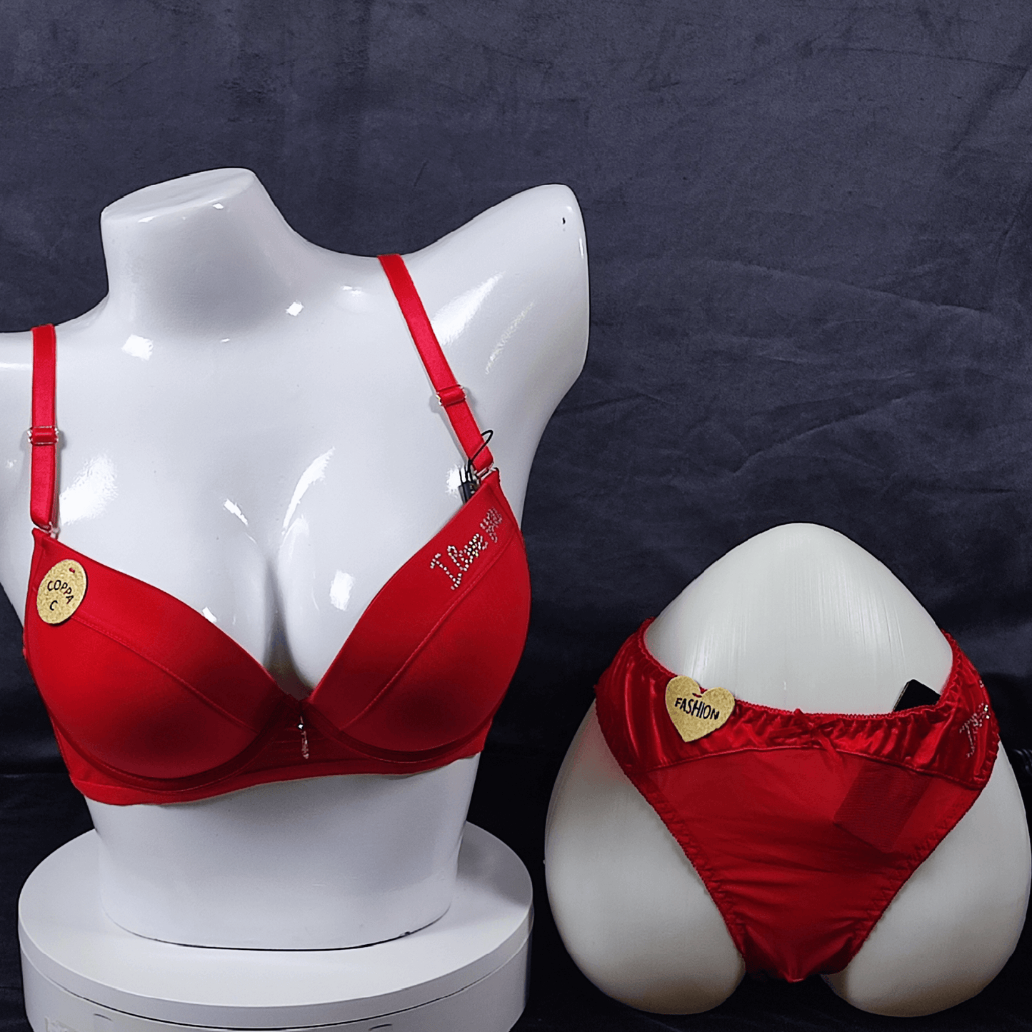 LoveWhisper Set | Color: Red | Size: 38 |