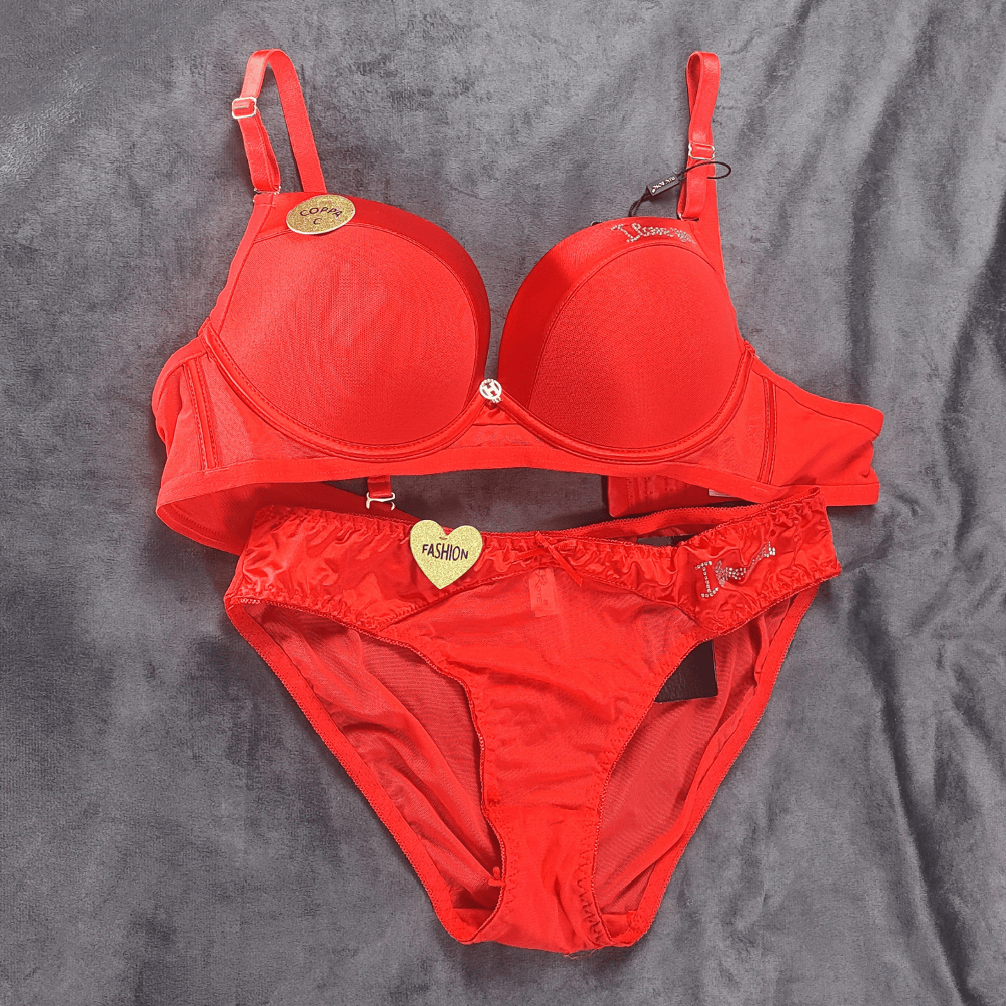 LoveWhisper Set | Color: Pink | Size: 38 |