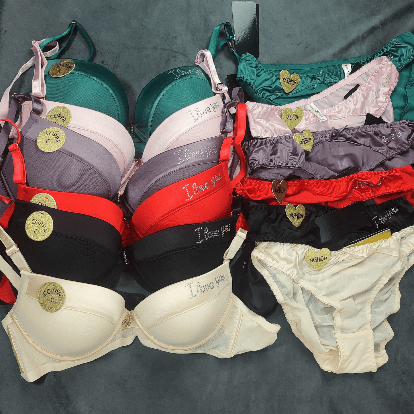 LoveWhisper Set | Color: Pink | Size: 38 |