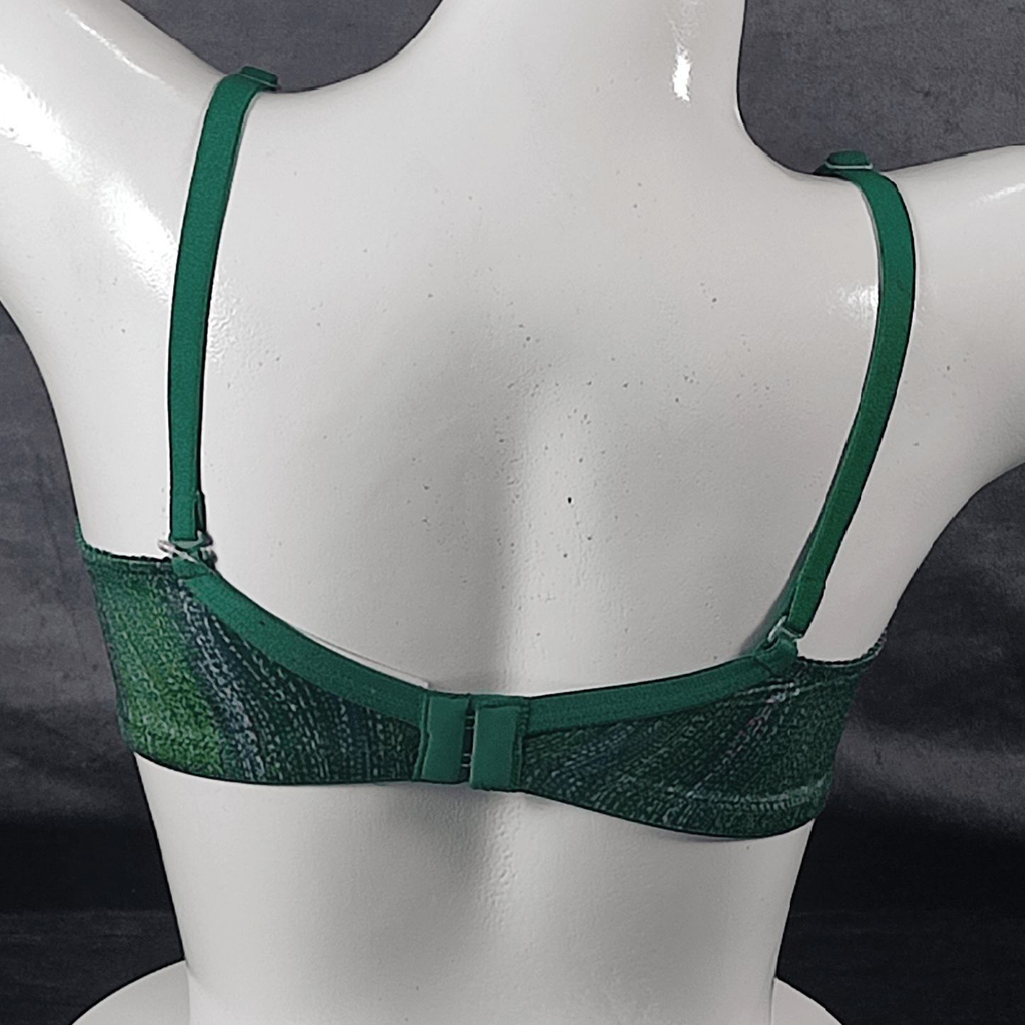 Forest Glow Padded Bra | Color: Green | Size: 32 | Cup size: B
