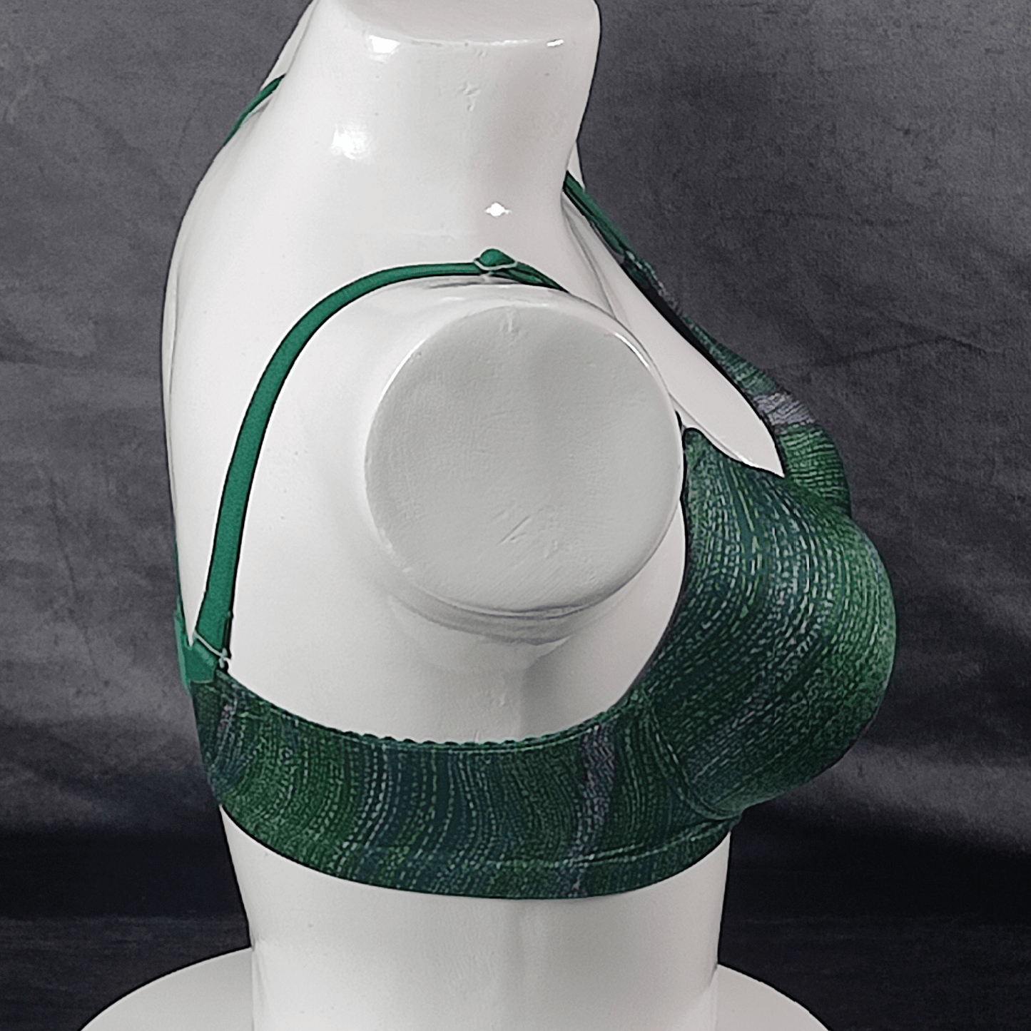 Forest Glow Padded Bra | Color: Green | Size: 32 | Cup size: B