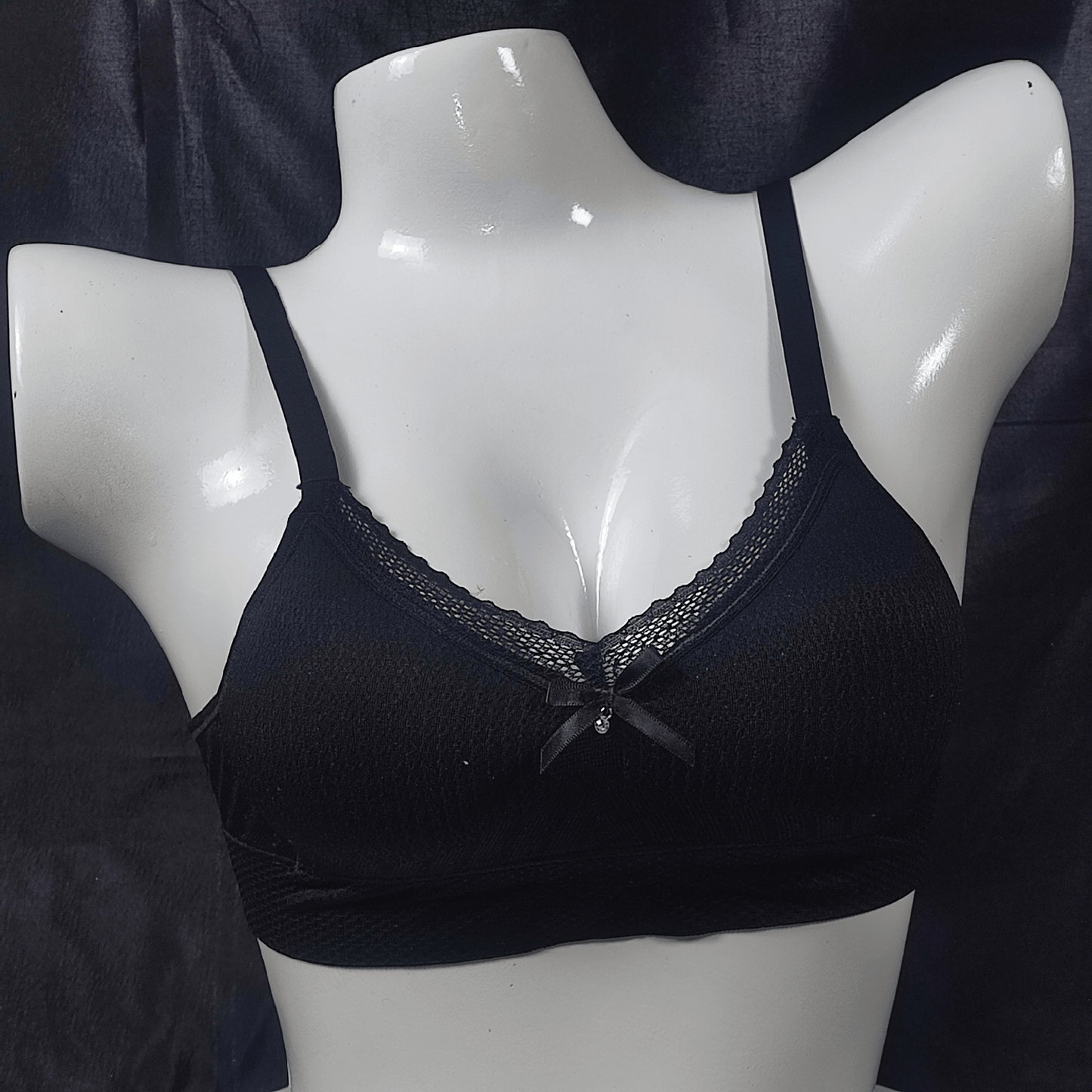Soft Bliss Light Foam Bra | Color: Black | Size: S |