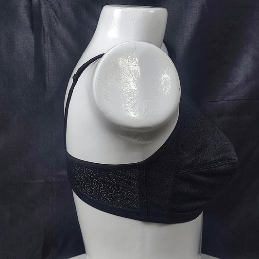 Breathable Lace Fit Bra (Black Temptation) - Bra - ComfyBliss