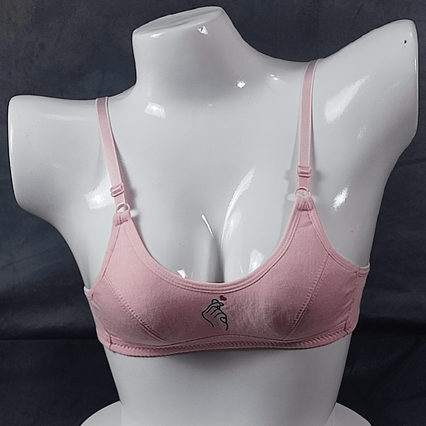 ComfyBloom Teen Bra (Blush Affair) - teens - ComfyBliss