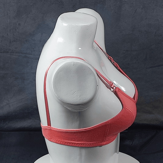ComfyBloom Teen Bra (Coral Kiss) - teens - ComfyBliss