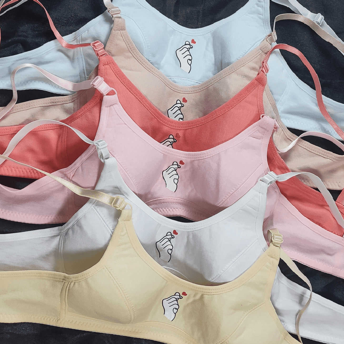 ComfyBloom Teen Bra (Ivory Desire) - teens - ComfyBliss