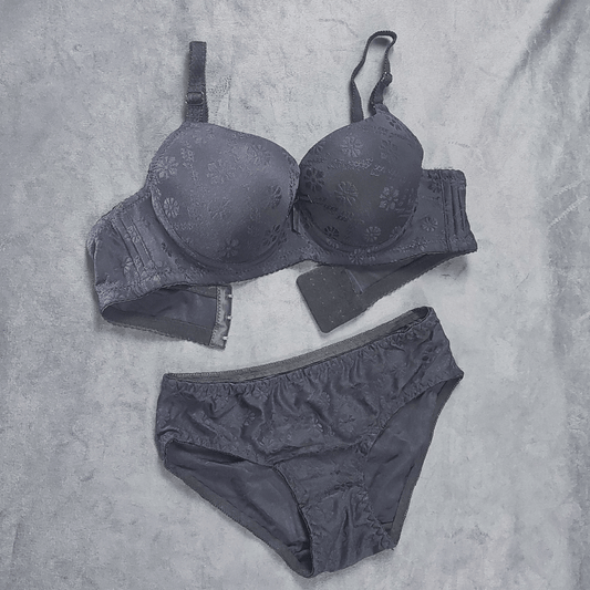 Elegance Essential Bra & Panty (Black Horse) - Bra - ComfyBliss