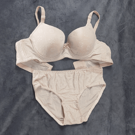 Elegance Essential Bra & Panty (Ivory) - Bra - ComfyBliss