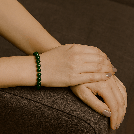EmeraldWhisper™ Premium Beaded Bracelet - ComfyBliss
