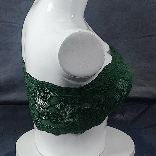 Ethereal Bloom Strapless Bra (Mint Mist) - Bra - ComfyBliss