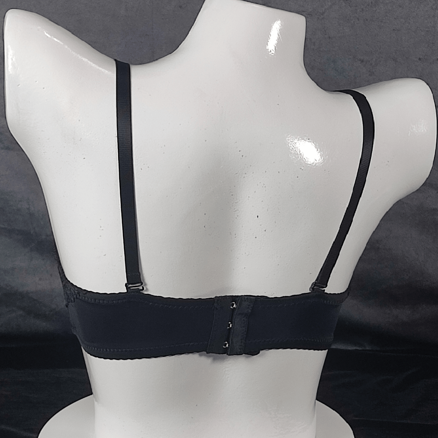 Floral Elegance Padded Bra (Obsidian Temptation) - Bra - ComfyBliss