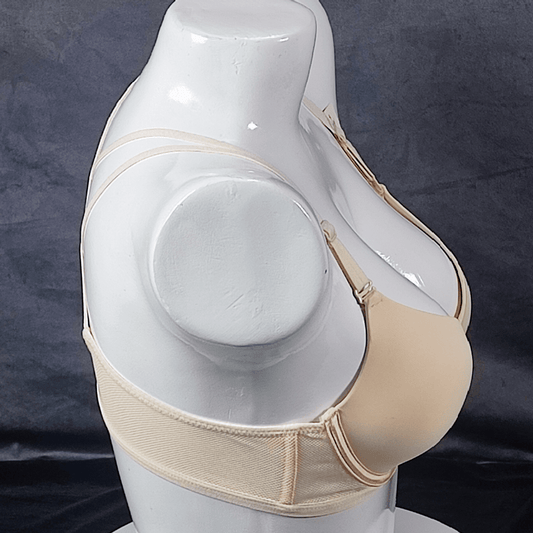 Front - Open Padded Bra (Rose Dust) - Bra - ComfyBliss
