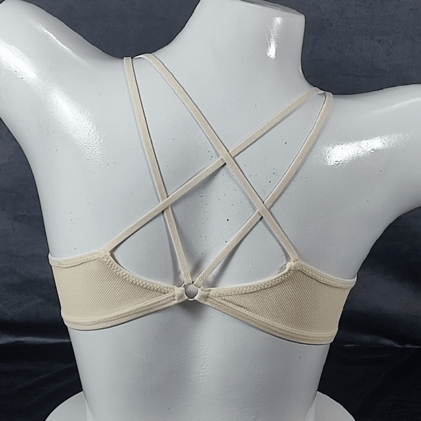 Front - Open Padded Bra (Rose Dust) - Bra - ComfyBliss