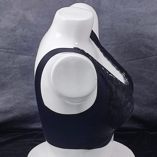 GlamFit Breeze Front Closure Bra (Midnight Sin) - Bra - ComfyBliss