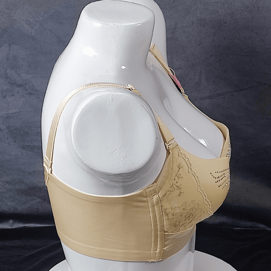 Glamour Shine Padded Bra (Seductive Smoke) - Bra - ComfyBliss