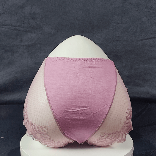 LaceWhisper Panties (Rose Vixen) - High - Waist Panties - ComfyBliss