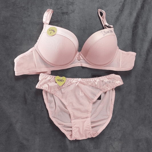 LoveWhisper Set (Blush Seduction) - Bra - ComfyBliss