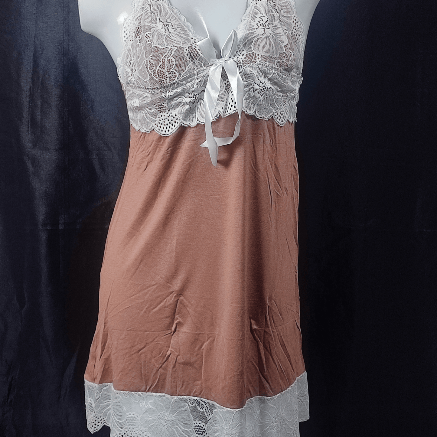 Luna Lace Nightdress - Camisoles & Shorts - ComfyBliss