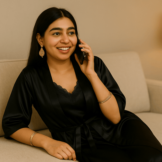 Mystic Glow Robe Set - Nightgowns - ComfyBliss