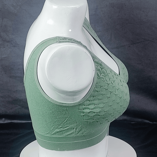 PowerFit Wireless Bra (Cool Down Mint) - Bra - ComfyBliss