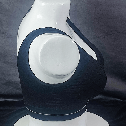 PowerFit Wireless Bra (Power Lift Black) - Bra - ComfyBliss