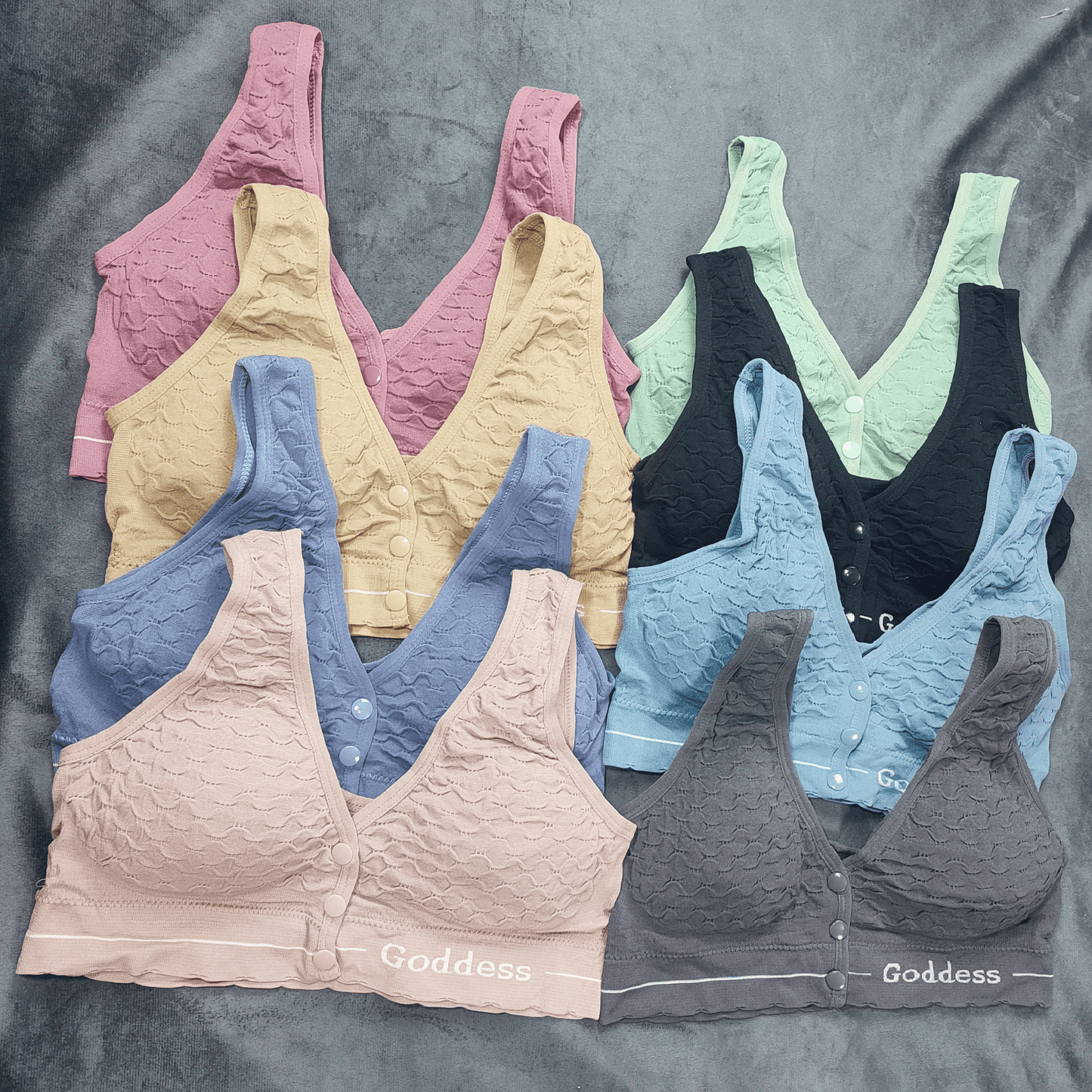 PowerFit Wireless Bra (Sprint Sky) - Bra - ComfyBliss