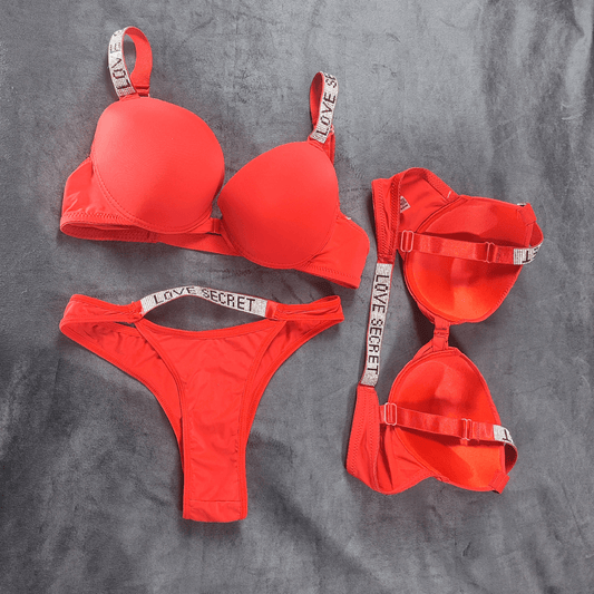 SecretFlare Set (Rouge Rage) - Bra - ComfyBliss
