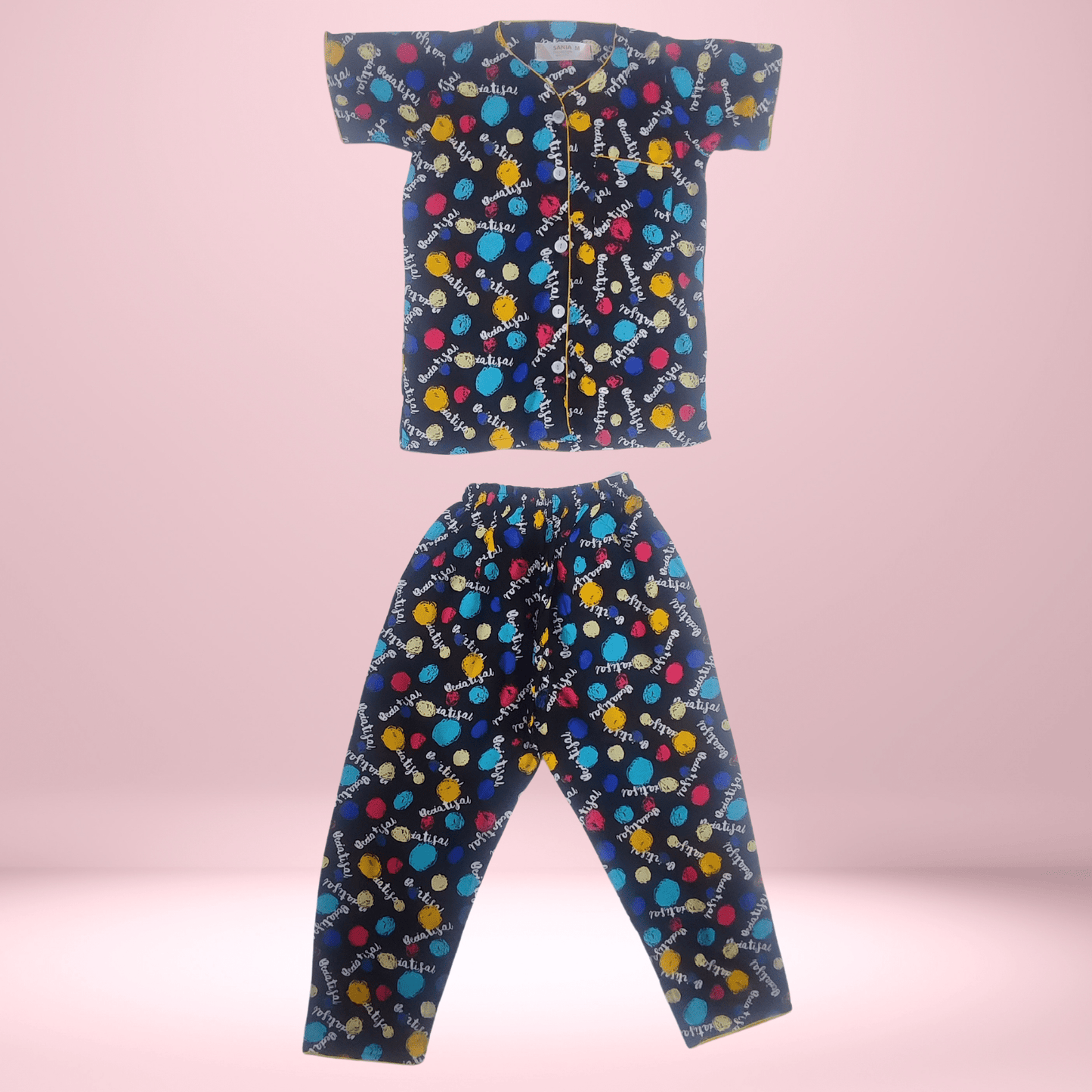Soft Linen Night Suit - Nighties - ComfyBliss
