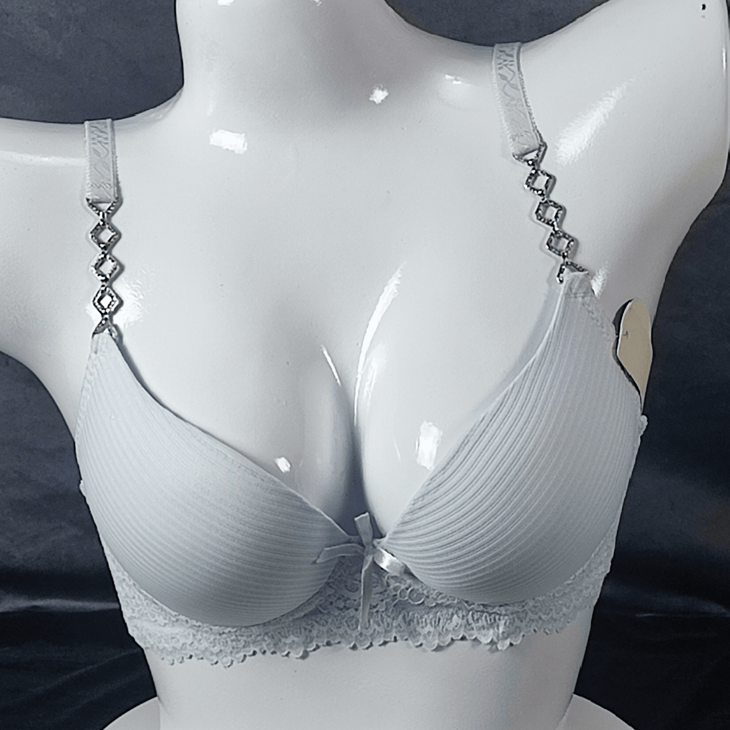 Soft & Sleek Padded Bra (Deadly Innocence) - Bra - ComfyBliss