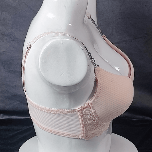 Soft & Sleek Padded Bra (Venom Blush) - Bra - ComfyBliss