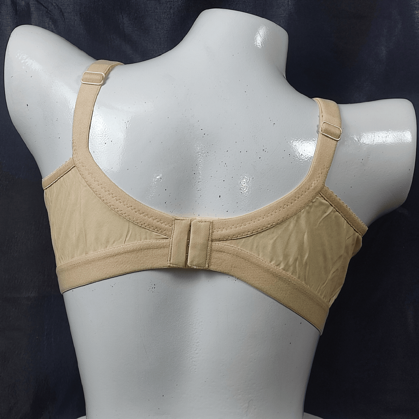 SoftEase Hosiery Bra (Ivory Touch) - Bra - ComfyBliss