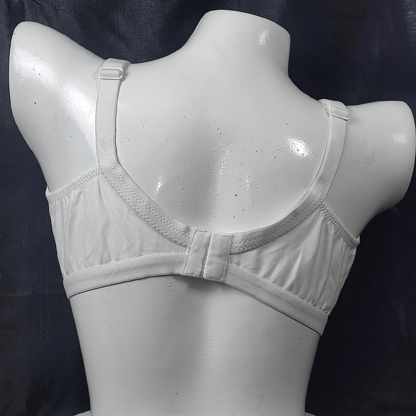 SoftEase Hosiery Bra (White Desire) - Bra - ComfyBliss