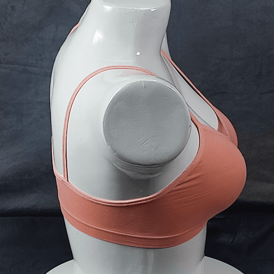 SoftFlex PreTeen Bra (Peach Whisper) - teens - ComfyBliss