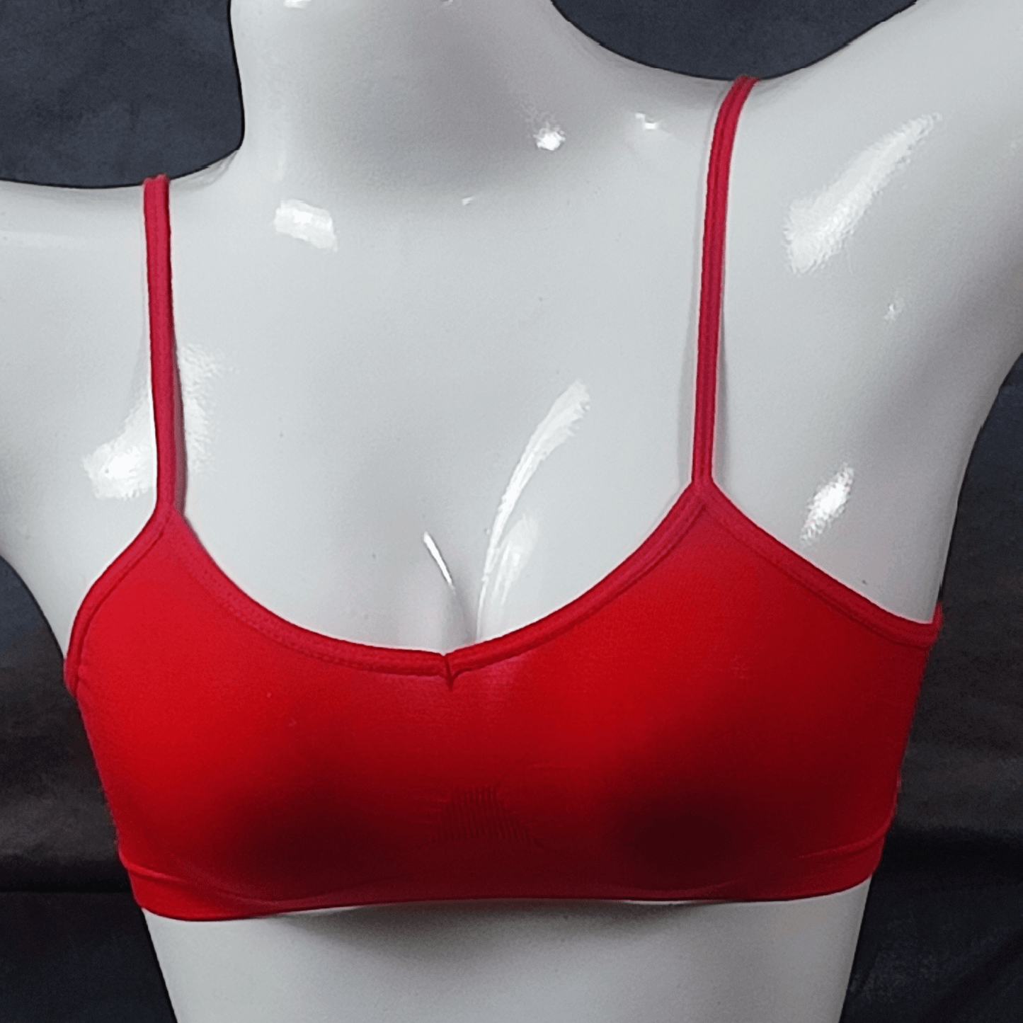 SoftFlex PreTeen Bra (Red Obsession) - teens - ComfyBliss