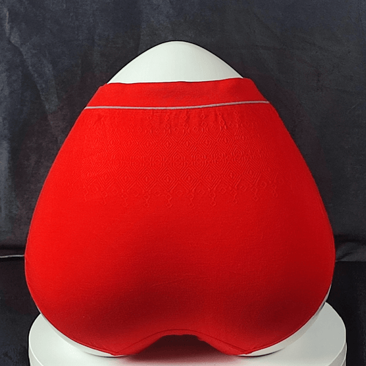 SoftPetal Panties (Crimson Desire) - High - Waist Panties - ComfyBliss