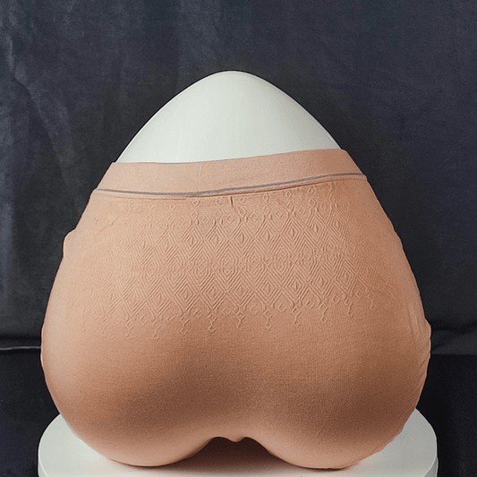 SoftPetal Panties (Mocha Whisper) - High - Waist Panties - ComfyBliss