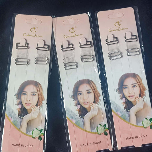 Transparent Bra Straps (Pack of 3) - Accessories - ComfyBliss