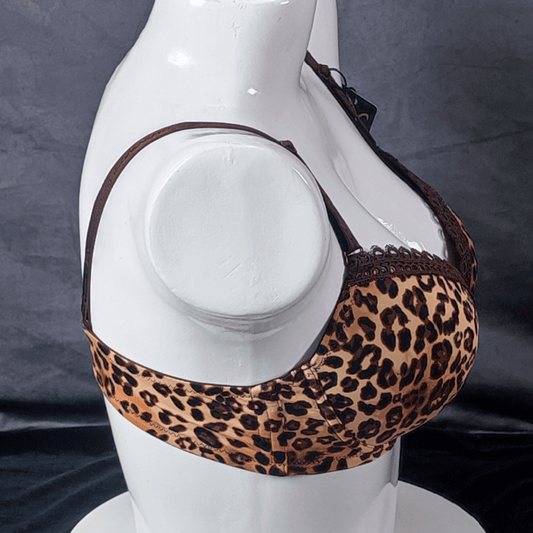 Wild Whisper Padded Bra (Cocoa Bliss) - Bra - ComfyBliss