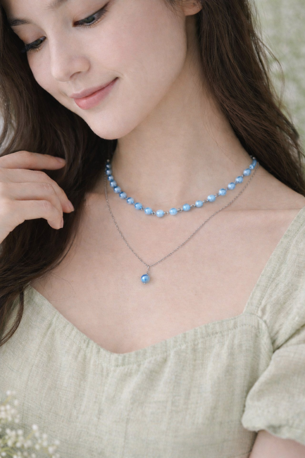 Classic Pearl Drop Necklace for Women