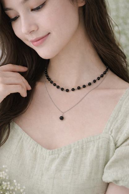 Classic Pearl Drop Necklace for Women