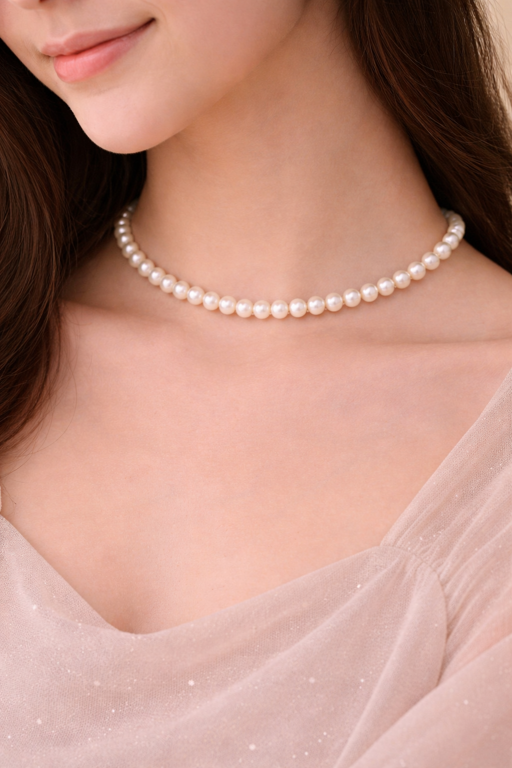 Timeless Pearl Choker Necklace