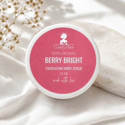 Berry Bright Exfoliating Body Scrub – Reveal Naturally Radiant Skin