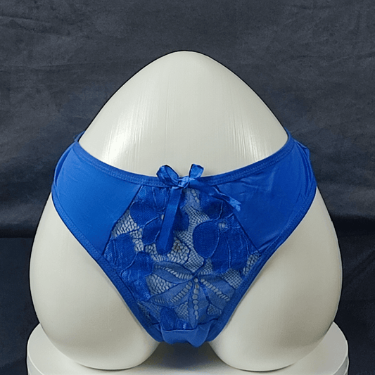 CharmLuxe Panties | Color: Royal Blue | Size: Large |