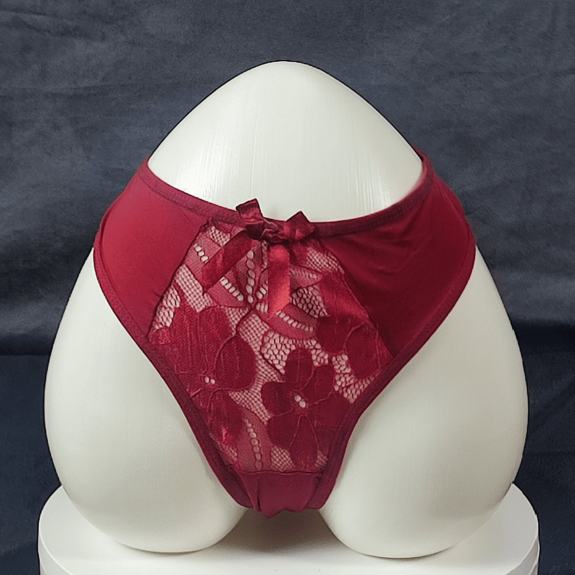 CharmLuxe Panties | Color: Maroon | Size: Large |