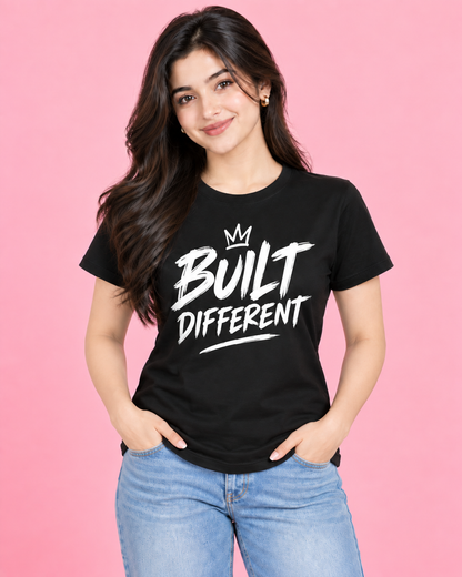 BUILT DIFFERENT Women's T-Shirt